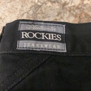 Women’s black Rockies jeans size 11 extra long